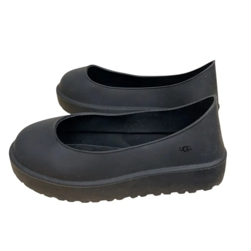 UGG black rubber